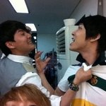 <b>jyj</b>, 장난끼 넘치는 모습