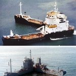 쩍벌배, <b>반쪽</b>으로 갈라지는 특수 선박
