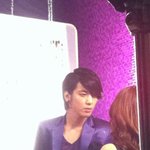 정용화 키스 <b>cf</b> 촬영현장 직찍