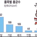 우리생활속 나쁜세균 어디에 숨었니?