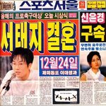 서태지 1997년12월24일 재미<b>교포</b>와 결혼!! 이미 기사가 ......