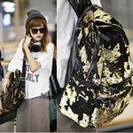 박한별 공항 패션, 이상하게 눈에 띠네