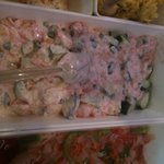 피자헛 생감자칩 피자랑 <b>야채</b> 샐러드 맛있어요 +_+