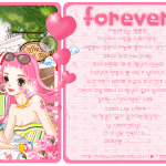 "<b>forever</b>~사랑~!"