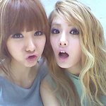 애프터스쿨 <b>정아</b>-나나, 입술로 하트 만드는 방법?