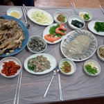 [전남]영광에서 찾은 자연산활어 와 토종닭 백숙