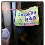 * 어르신을 공경(!) 합시다 *