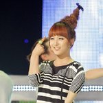 '<b>포미닛</b>' 남지현, 꼬깔콘이 연상되는 헤어스타일