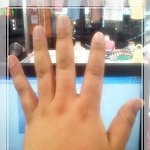 (수정) 오늘 네일아트 했어...