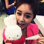 티아라 <b>지연</b> 트위터 - 인형이랑~~