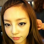 '카라' 구하라, 사랑스러운 이마!