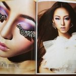 '카라' 구하라, 나비날개가 연상되는 속눈썹