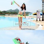 한지우, 해변 속 '개미허리' 뽐내…"<b>베이글</b>녀의 교과서"