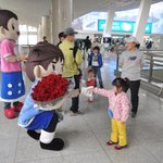 <b>장미꽃</b> 100송이, 공항프로포즈했어요!