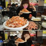 ★[사진有] 고기부페갓다가 <b>새우</b>만 200마리 먹고왓어요!!!!!...