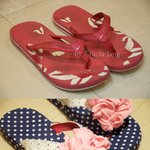 (사진有）내가 리폼한 쪼리/슬리퍼!!자랑질 ㅎㅎ