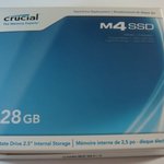 SSD 메모리디스크 - 크루셜 c400 128GB 구매했습니다.