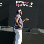 도전수퍼모델 미국판 워킹코치 미스제이를 남산에서 봤어요!!