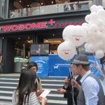 ㅋㅋ 강남역 근처에서 본 투썸커피 오픈행사