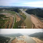 오늘 낙동강 사진을 봤습니다