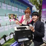 스마트폰 속 그녀의 사진을 순식간에?! - 삼성 스마트 프린터
