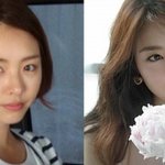 <b>여자</b> 연예인 짧은 머리 <b>vs</b> 긴머리 비교