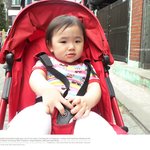 [밀라유모차]밀라유모차 타고 어린이집 다녀요