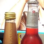 어제 이상한 초코맛 <b>맥주</b>를