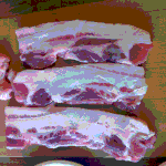 돼지비계를 13,000주고 먹은 사연....