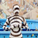 행위예술가 흑표범, 5·18항쟁 사적지에서 누드 퍼포먼스…‘<b>외설</b>’...