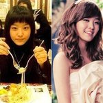 시크릿 <b>송지</b>은, 친근한(?) 과거사진