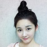 다비치 강민경, <b>올림</b>머리 했더니