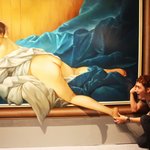 (사진有) 흔녀 둘+흔남과 <b>트릭</b>아트2 보고 왔어용 (마지막)