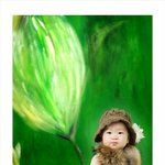 우리딸 찬비 <b>돌사진</b>