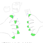 ★★매니큐어 지울때 공감 98.125651545%★★