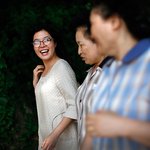 연기자 김여진, 홍대 청소 노동자 다시 만나다