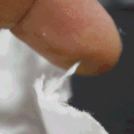 <b>물티슈</b>에 이게 뭐죠..큰일 날번 했네요.