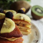 골드키위가 들어있어 더 맛있는 영양간식!! 제스프리 골드키위 핫<b>케익</b>!!