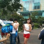 [실시간 직찍]  지금 코엑스에 뜬 미니빔걸 ???