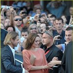 오랜만에 공식석상에 나선 브란<b>젤리</b>나 커플