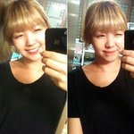 <b>레이나</b> 숙소에서 셀카, 퉁퉁 부은 얼굴