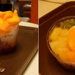 더울때 찾는 시원한간식!! 파리바게뜨 과일빙수?