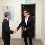 빅뱅, <b>새</b> 광고<b>모델</b> 조인식 현장 직찍