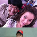 <b>현영</b>, 정준하 트위터에 셀카공개..둘사이가..???
