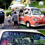 아이돌을 좋아하시는 센스있는 노점 사장님