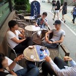 ★인증有사진大방출)<b>명동</b>에서 플랜카드들고 서있었어요! ☆★☆