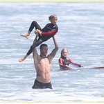 아이들에게 한없이 다정한 데이비드 <b>베컴</b>