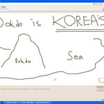 그림有그림주고받는사이트에서  일본인에게 <b>독도</b>그림줬음!!