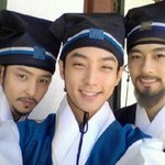 슈퍼주니어 김기범 <b>뿌리</b>깊은<b>나무</b> 촬영 인증샷