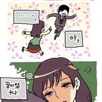 도서관에서 자다가 훈남한테 <b>번호</b>따임!! <b>인증</b>샷有